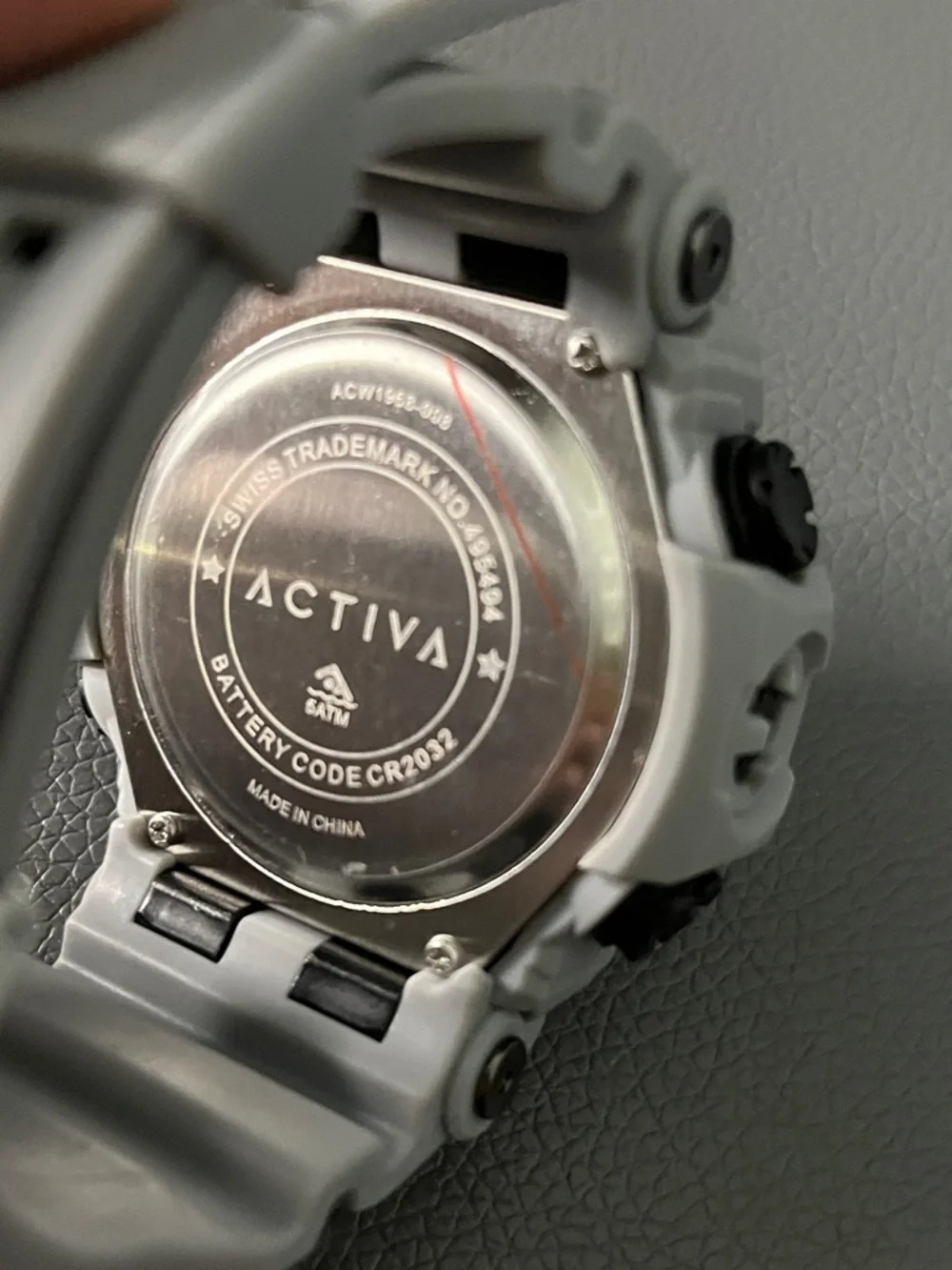Activa Kadron Men's Sport Watch - 53mm, Grey (ACW1968-008)